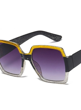 Myopia black Polygonal  Plastic 2022 Women Square Sunglasses