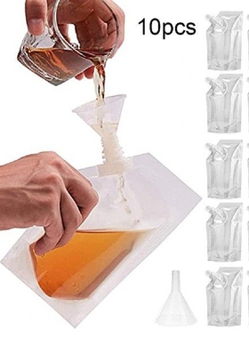 Lightweight 1 Set Good Concealable Flasks Liquor Cruise