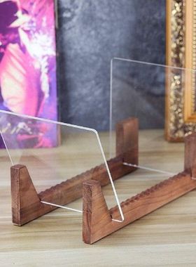 Modern Vinyl Record Storage Holder Large Capacity Display