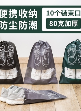 I'll take in a dust-proof bag with unwieldy shoes.
