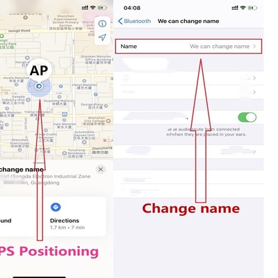 H1 chip earphone Gps Rename Air Ap3 pro Ap2 Tws Gen 2 Pods