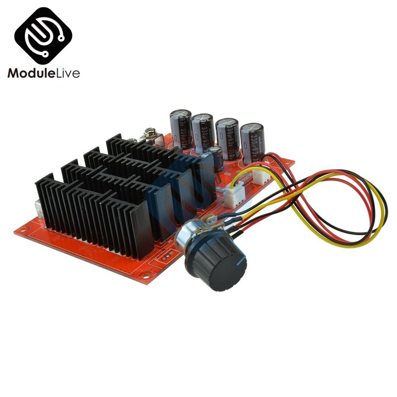 3000W 60A 50V Speed Controller PWM Pulse Motor Speed Regula