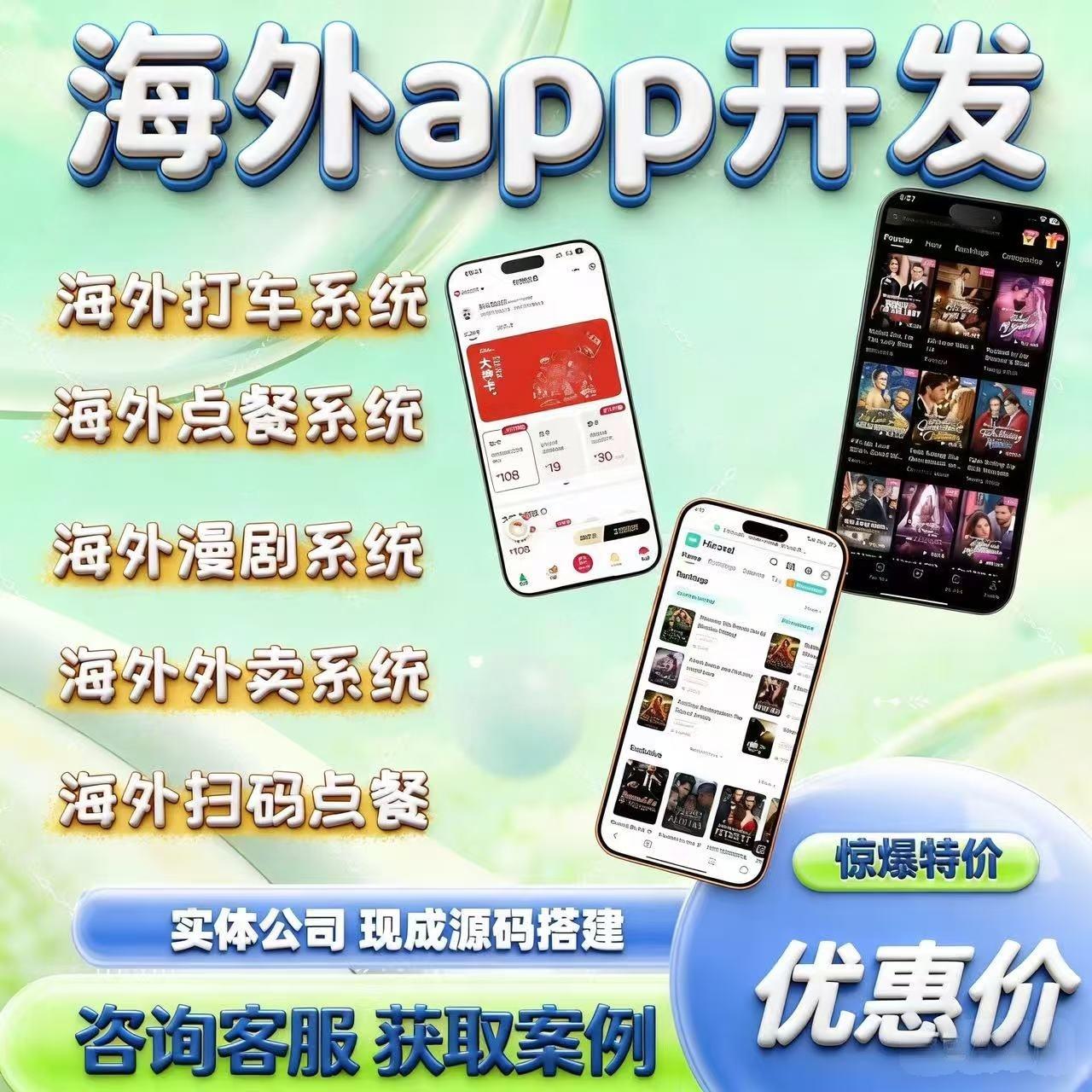海外APP定制开发跨境电商海外分销商城海外短剧系统定制开发
