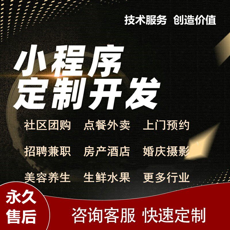 小程序APP开发定制教育医疗招聘商城交友物联网管理软件定制开发