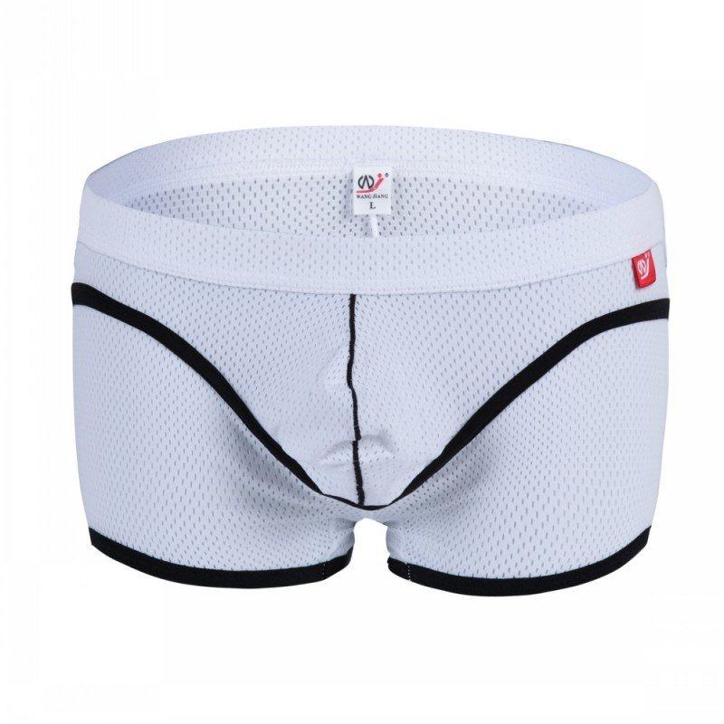 男士平角裤夏季2025新款网眼时尚性感透气内裤经典内衣短裤男内裤,女士内衣/男士内衣/家居服,男三角内裤,淘宝优惠券,粉丝福利购,淘宝优惠卷