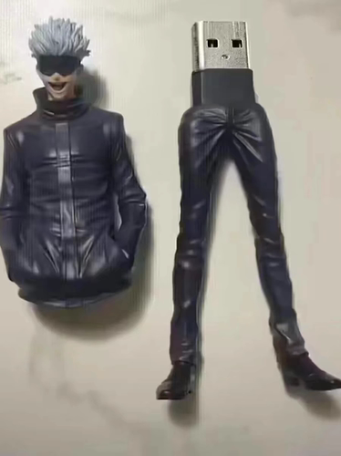 五条悟u盘日本眼镜厂咒术回战KING OF ARTIST五条悟景品手办usb