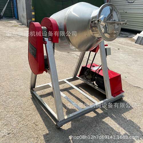 对流式式鼓搅拌50kg机 不混锈钢材质混料 旋转腰鼓式粉机末合机