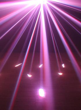 LED三酒层IGB-B21蝴蝶无灯七包彩极剑声控吧房舞台灯光