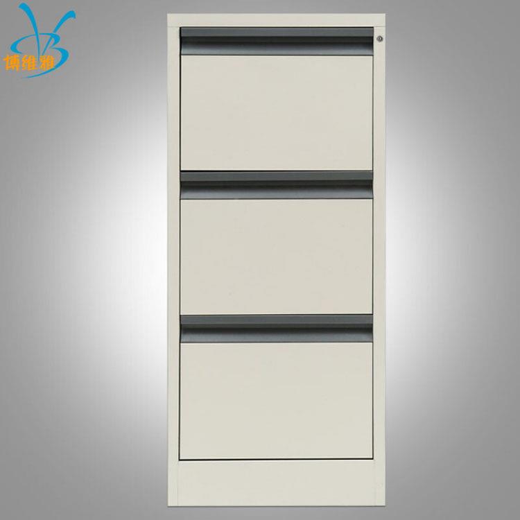 香河三片层带挂捞柜三锁斗卡箱卡资料BWY-2002柜抽屉式档案柜大三