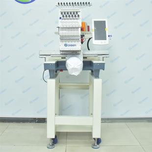 mach embroiey 厂n家单头全自动电r脑绣花机平绣帽绣机129 tshirt