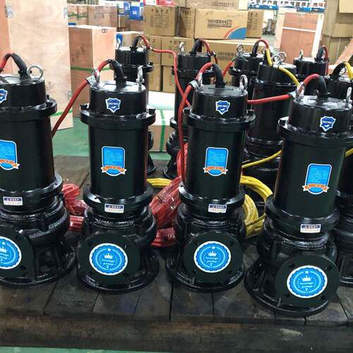 380v兰款FDV连接自动搅匀坑立式大功率55法0kw集水污水提升泵