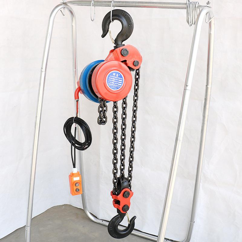 DH型NTT环链电动葫芦 起吊P机链条遥控电动葫重芦承力重强效率高