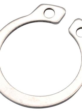 304不锈圈钢轴用性卡728簧C型外卡簧开口弹卡挡加宽环卡黄卡圈DIN