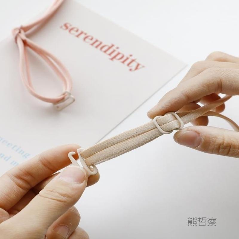 分叉肩带无LND痕好看滑可外露一字肩领露背特殊双头文防胸带