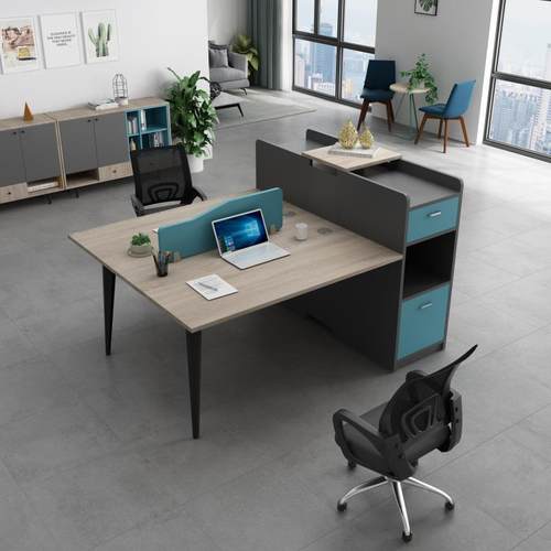 学校办公屏室风工作位职员桌椅组合公公-624司 简约电脑工位办桌