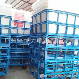 新耐用耐撞击牛筋方形推24.9.26布车 配轮子易全弯印转推染厂用