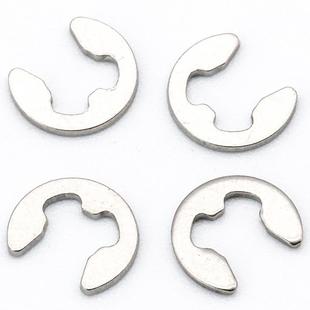 304251锈钢E卡簧E形开口挡圈型卡环卡圈卡扣不五金件配1.5 GB89