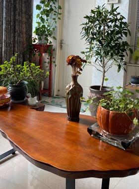 环木茶保原木木质茶几PSN茶楼客厅家用阳台台小型户原生态简约实