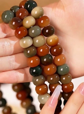 佛珠手串女高级感菩提子手串108颗佛珠文玩多圈菩提子手持串