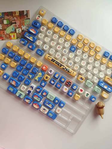 嗨元创 阿衰来了 原厂 QX3机械键盘键帽 全五面热升华