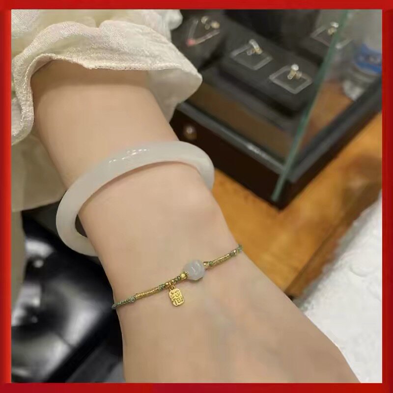 新疆和田玉手镯天然羊脂级白玉圆条玉手镯少女细条款玉镯子带证书