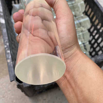 【定制】Customized glass pillar平头倒角抛光高硼硅实心玻璃柱