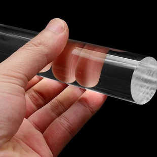 【定制】Customized glass rod透明实心有机玻璃棒气泡棒柱导光柱