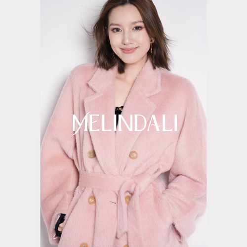 MELINDA LI【本命苏力】秘鲁Alpaca羊驼毛经典801短毛呢苏力大衣