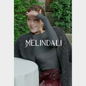 MELINDA LI2 80支18G岛精阿拉善山羊绒桑蚕丝船领高领打底毛衣