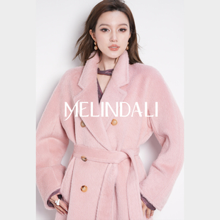 秘鲁Alpaca羊驼毛经典 本命苏力 801短毛呢苏力大衣 MELINDA