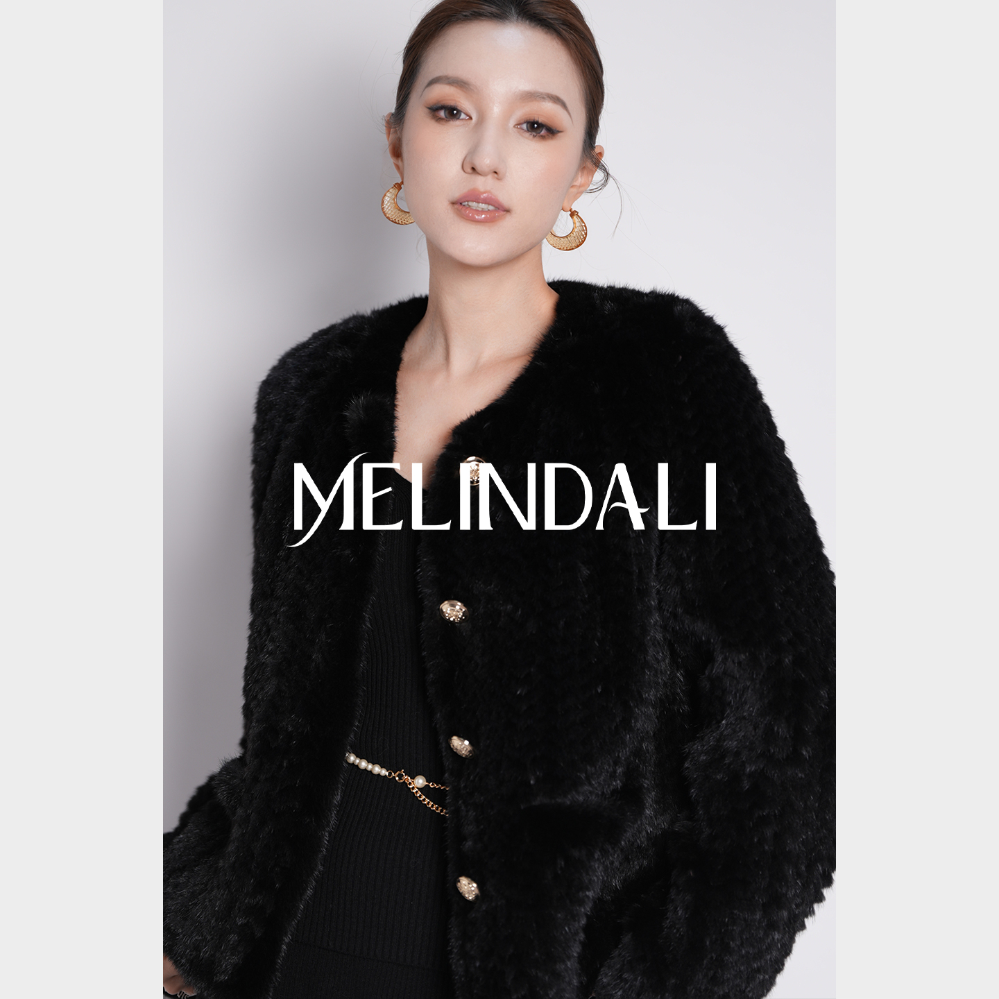 MELINDA LI【中古香香貂】芬兰进口sagafurs本黑水貂宾霸皮草外套