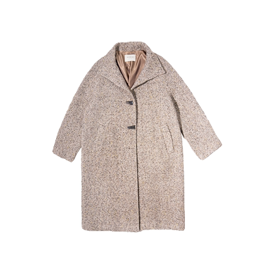 羊毛粗花呢MELINDALI百搭