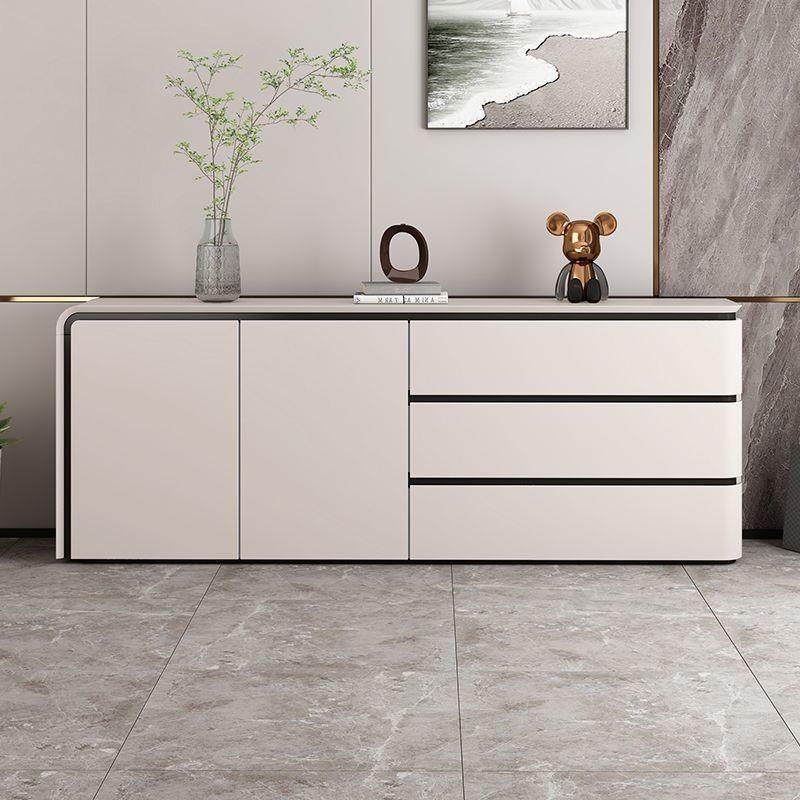 新款餐边柜家用客厅餐厅靠墙一体简约现代大容量收纳储物柜子