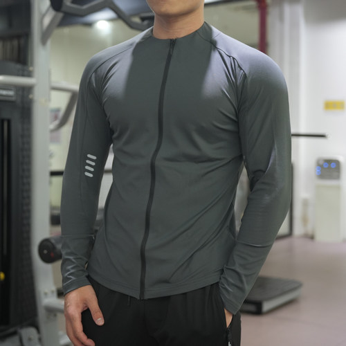 健身外套男自行车骑行服长袖