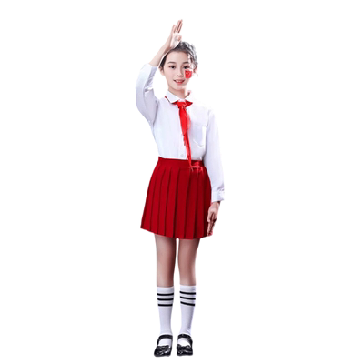 国庆儿童演出服小学生冬季团体幼儿园小学生大合唱表演服套装夏季