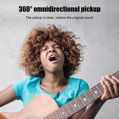 EP033A Wireless lavalier microphone with Charging compartmen