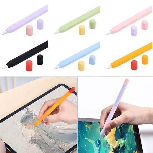Apple Pencil 2 Case Soft Silicone Holder Stylus Pen Cover Co
