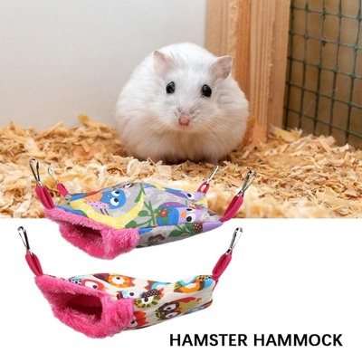 Hamster Hammock Parrot Hanging House Warm Pet Birds Nest Sma