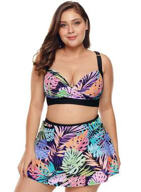 swimwear plus size big swimsuit women bikini wear suit swim