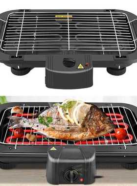 Electric Table Top Grill BBQ Barbecue Garden Camping Cooking