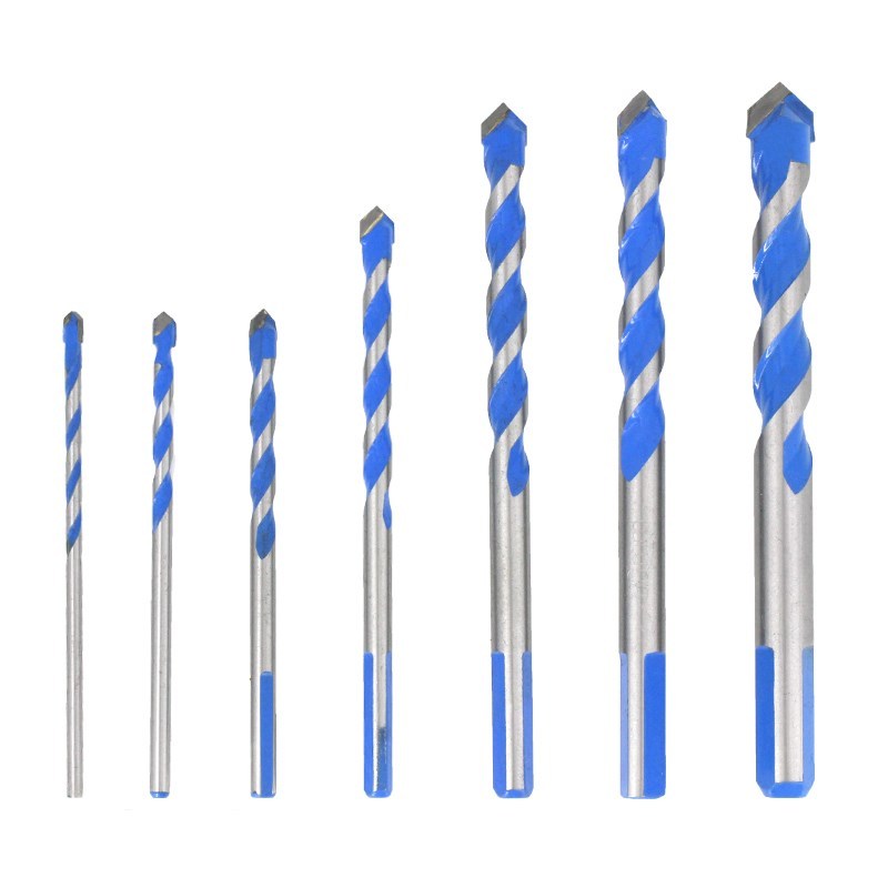 3 4 5 6 8 10 12mm Multi-functional Glass Drill Bit Triangle