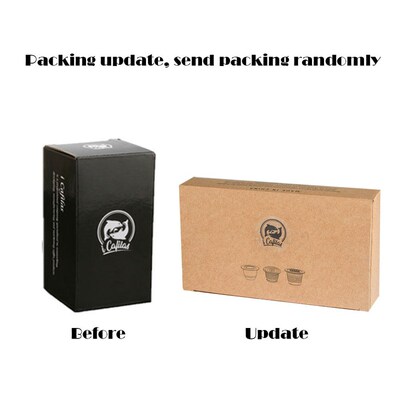 iCafilas For Nespresso Refillable Capsule Two Version Reutil