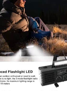 Emergency Radio Hand Crank Weather Radio For Emergency Hand