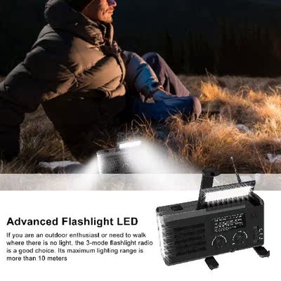 Emergency Radio Hand Crank Weather Radio For Emergency Hand