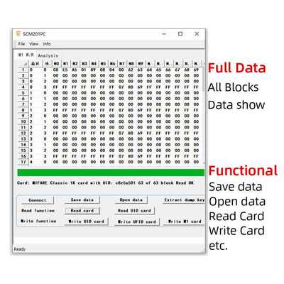 NFC Smart Card Reader Writer RFID Copier Duplicator 13.56MHz