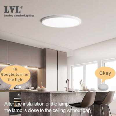 LED Smart Panel Light WiFi App Voice Control Work With Googl