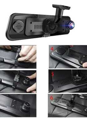 HGDO Car DVR Holder for Car DVRs Mounts Rearview Mirror DVR