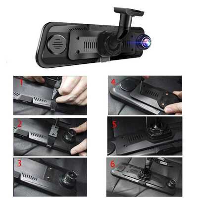 HGDO Car DVR Holder for Car DVRs Mounts Rearview Mirror DVR