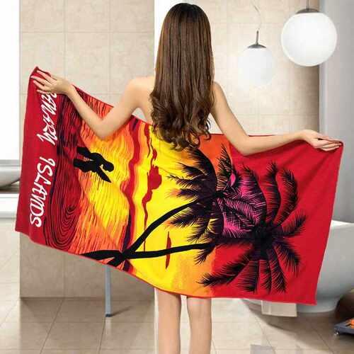 Hair-Shower Towel-Mat Bathroom Microfiber-Fabric Travel Quic