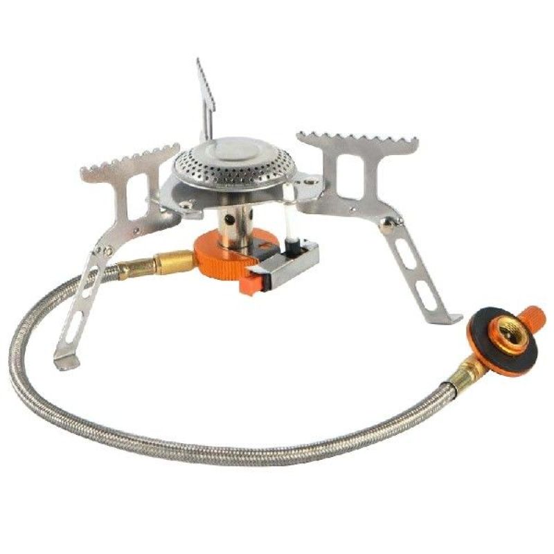 Folding Mini Camping Gas Stove Lightweight Gas Burner Small